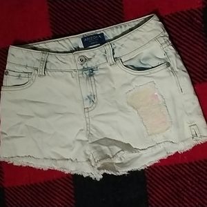 Mermaid scale shorts